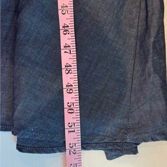 ZARA ZW COLLECTION The Kyra Dress, Linen Blend Shirt Dress, Not Lined, Size S - Picture 9 of 10